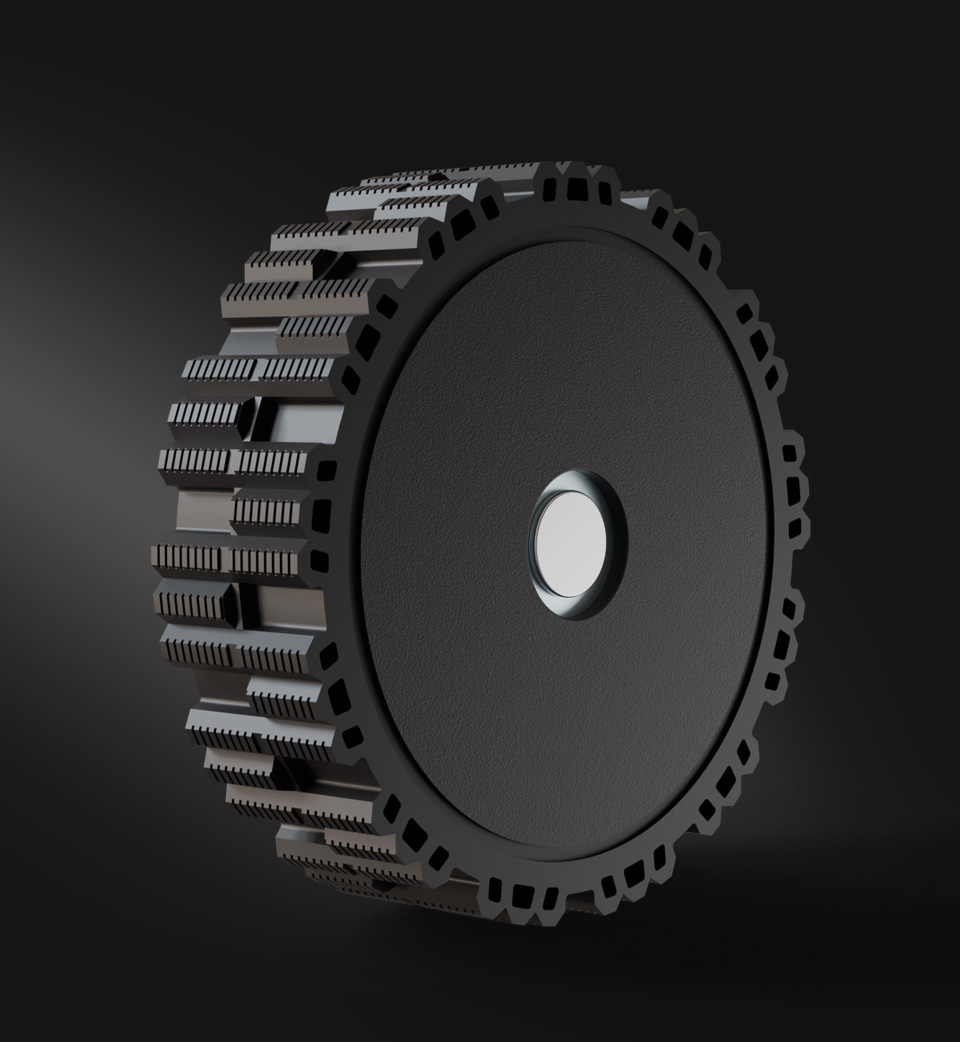 DDSM210 servo motor, overall appearance